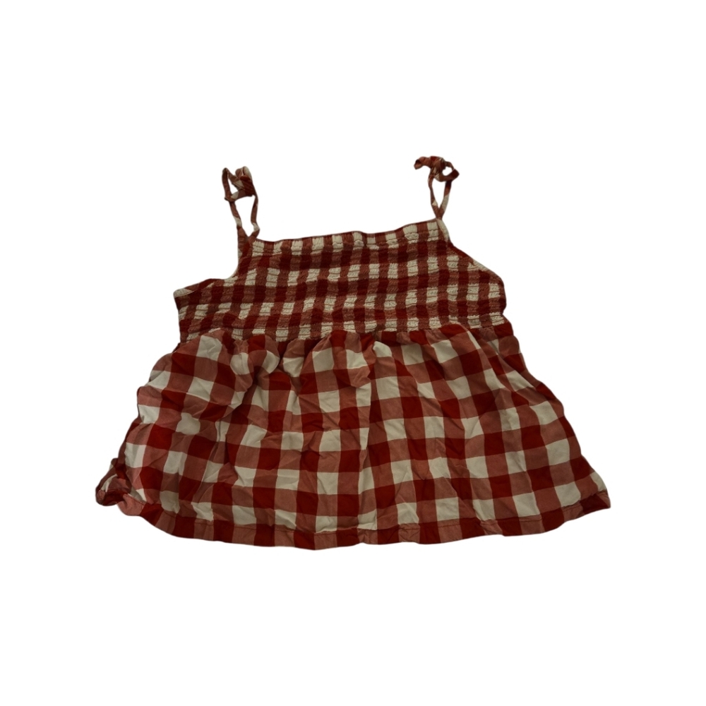 Childrens Place Checkered Tank Top